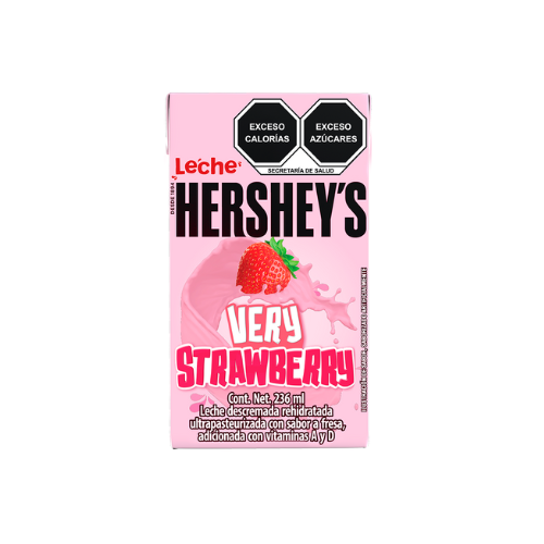 Leche Hershey's Very Strawberry