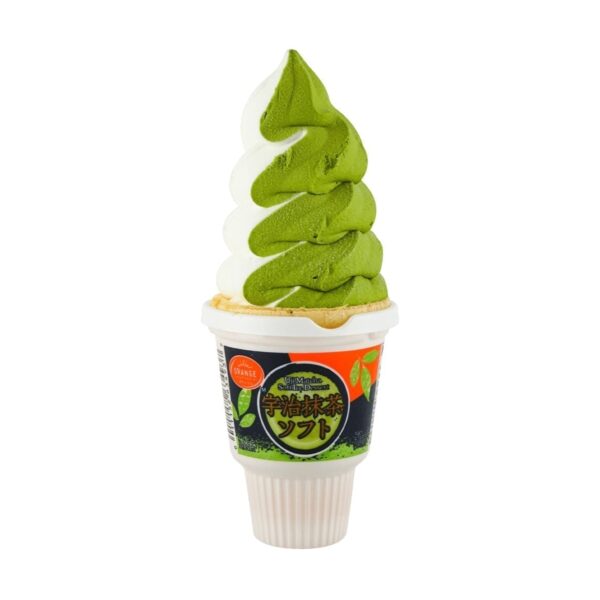Matcha Soft Ice Cream by Orange