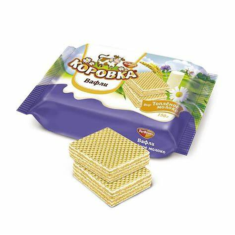 Korovka Wafers with Baked Milk,