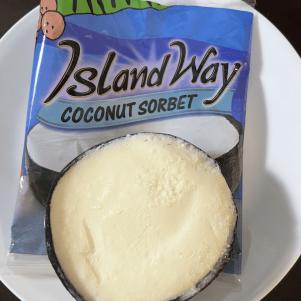 Island Way Coconut Sorbet