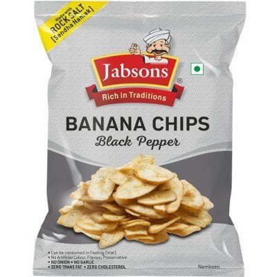 Jabsons Banana Chips Black Pepper