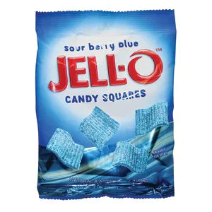 Jell-O Sour Blueberry Candy