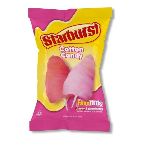 Starburst Cotton Candy Fluffy & Sweet