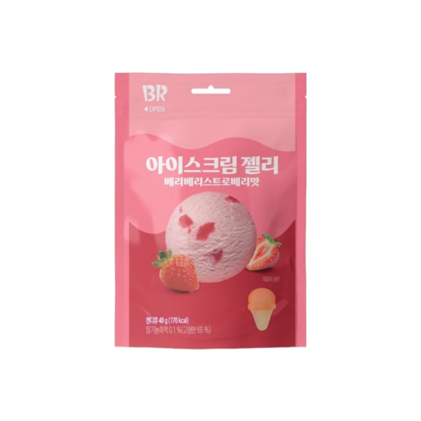 Baskin Robbins Strawberry Jelly