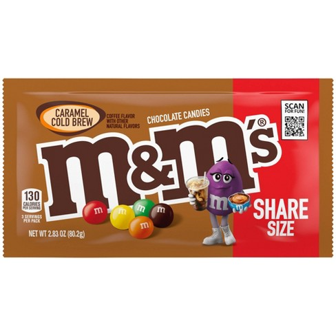 M&M's Caramel Cold Brew Share Size