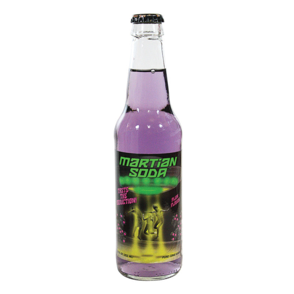 Martian Soda Plum Flavor Soda