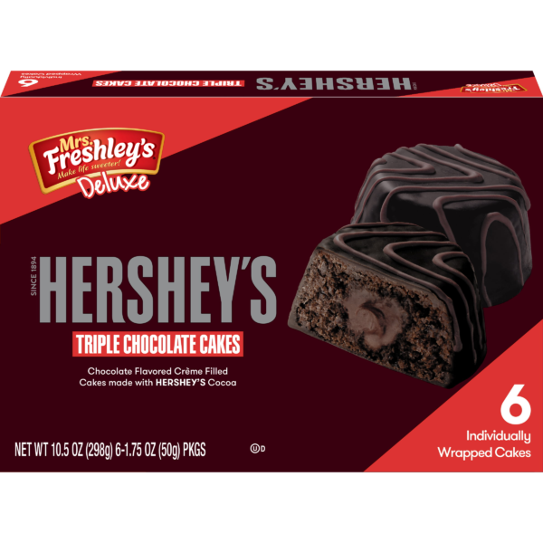 Mrs Freshley's Hershey's Triple Chocolate Cakes