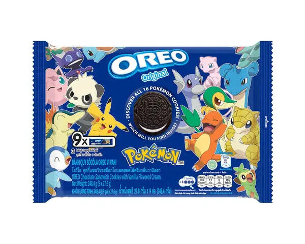Oreo Original Sandwich Cookies Pokemon