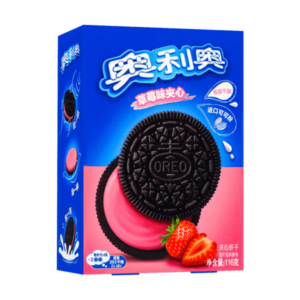 Oreo strawberry sandwich