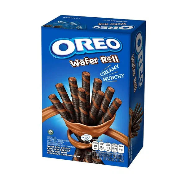 Oreo Wafer Choco Roll Creamy Munchy