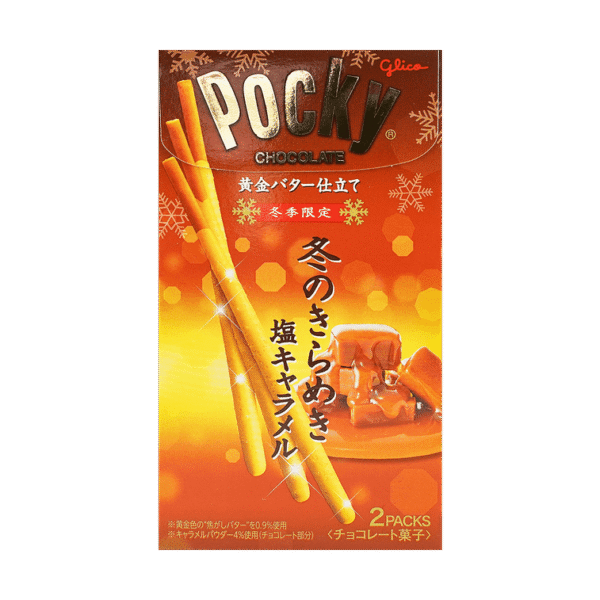 Pocky Winter Caramel Flavored Biscit sticks