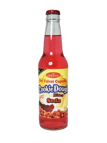 Red Velvet Cookie Dough Bites Soda