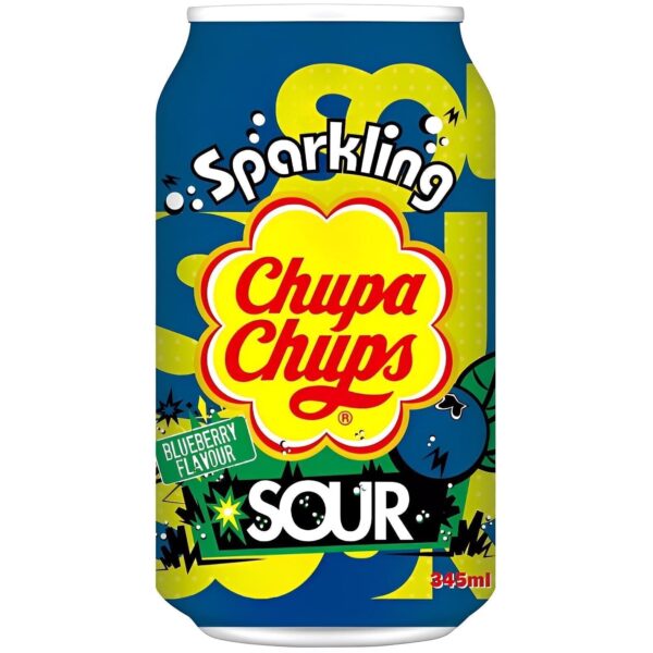 Chupa Chups Sour Blueberry Sparkling