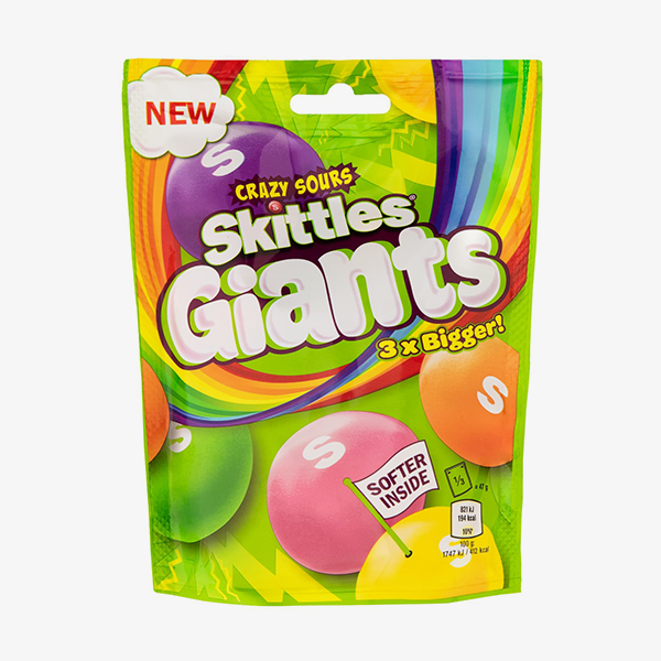 Skittles Giants Sours 3X Bigger