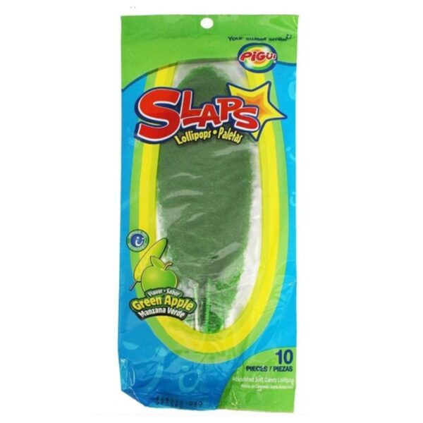 The Original Slaps Lollipops Green Apple