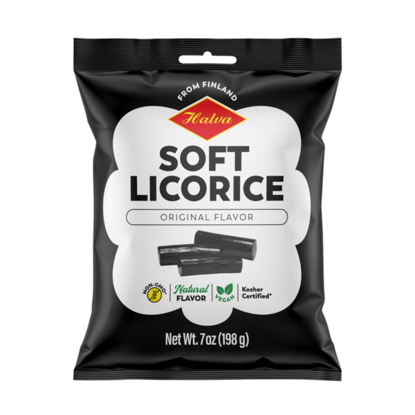 Halva Soft Licorice Original Flavor