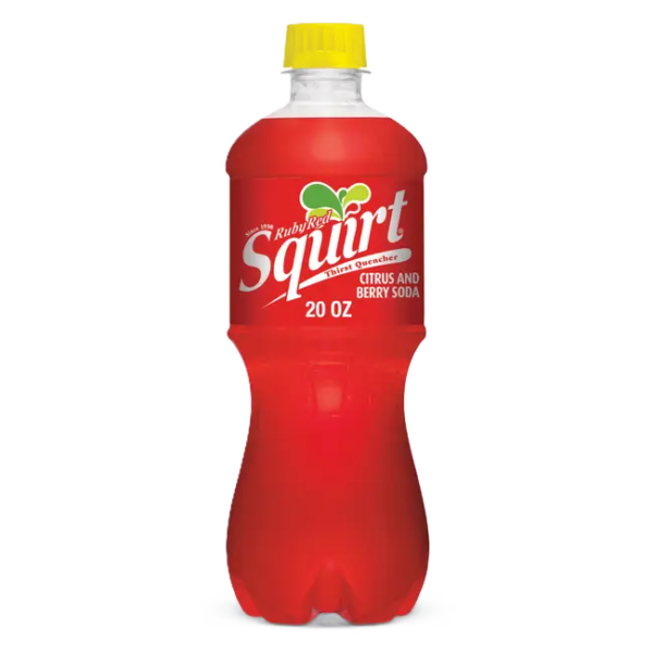 Squirt Ruby Red Citrus and Berry soda