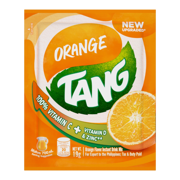 Tang Orange Flavored Juice Powder Drink Mix
