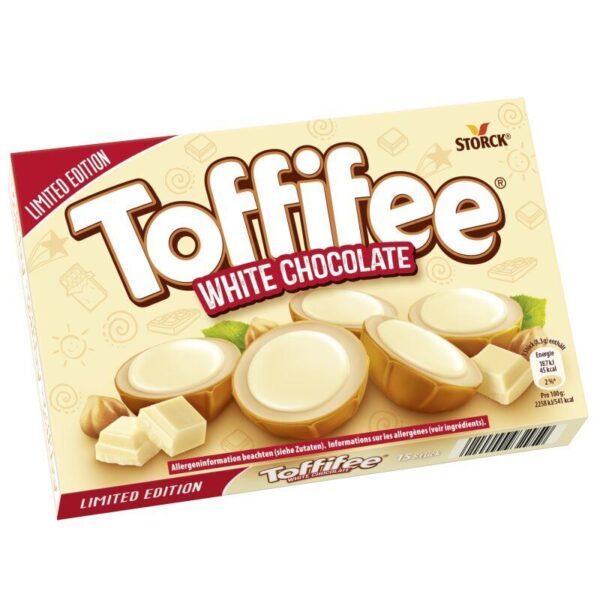 Toffifee white chocolate HAZELNUT CARAMEL