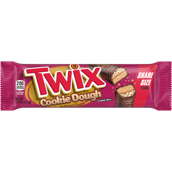 Twix Cookie Dough Cookie Bars 77g