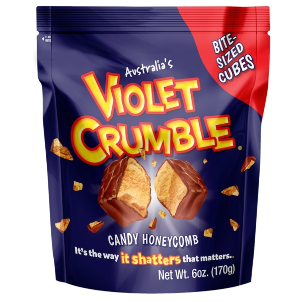 Violet Crumble Candy Honeycomb Bites