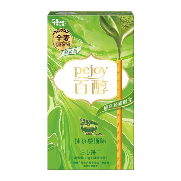 Glico Pejoy Matcha Mousse Flavor 48g (China)