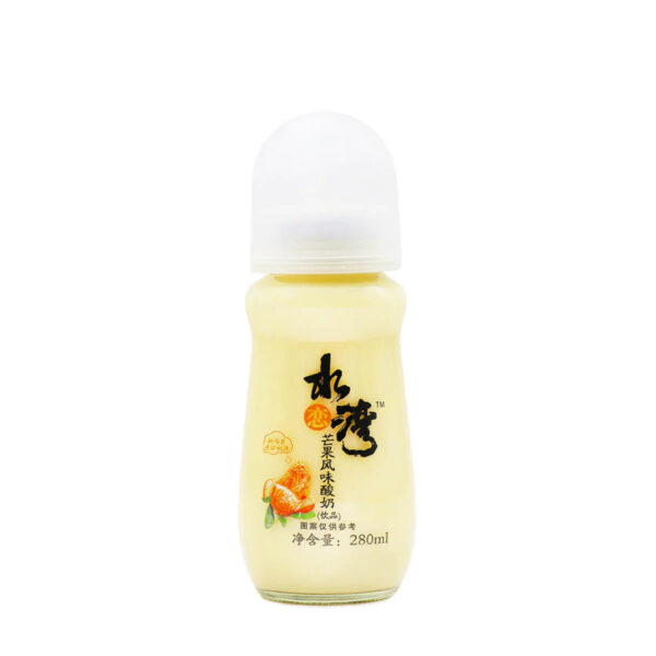SLW Yogurt Drink Mango 280ml Glass Bottle