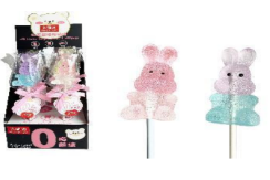 MKD 4D Bunny Shape Lollipop 28g (China)