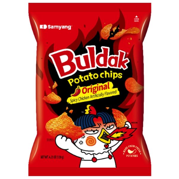 Buldak Potato Chips Spicy Chicken 120g (Korea)