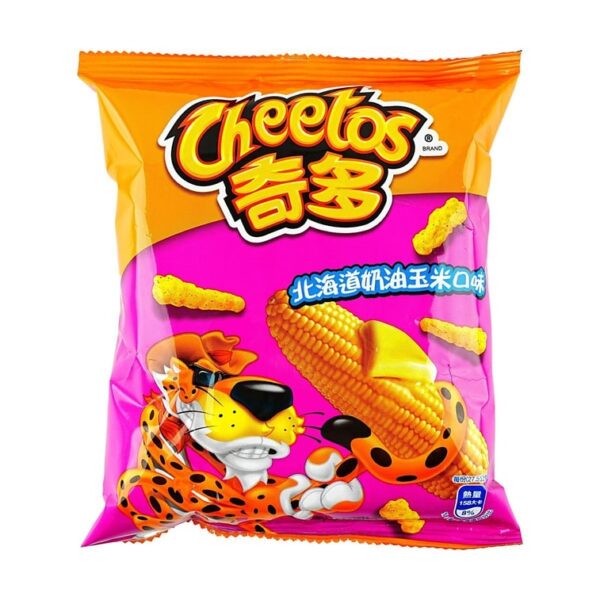 Cheetos Hokkaido Butter Corn Flavor 60g (Taiwan)