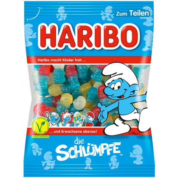 Haribo Die Schluempfe 100g Smurfs (Germany)