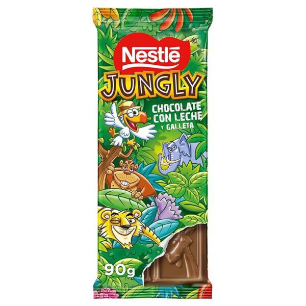 Nestle Jungly Milk Chocolate 90g (Spain)