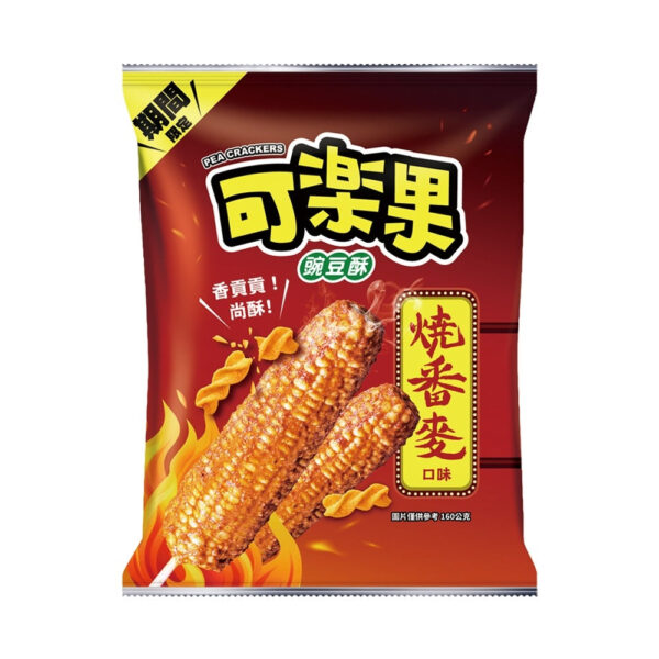 L.H. Koloko Pea Crackers Grilled Corn 65g (Taiwan)