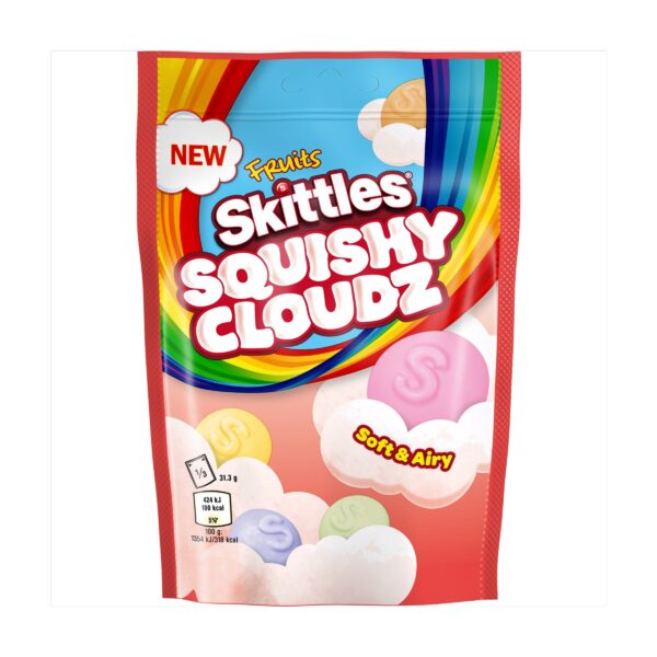 Skittles Squishy Cloudz Crazy Fruits 94g (UK)
