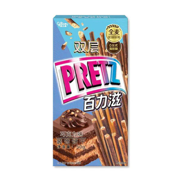 Glico Pretz Double Chocolate Cake 50g (China)