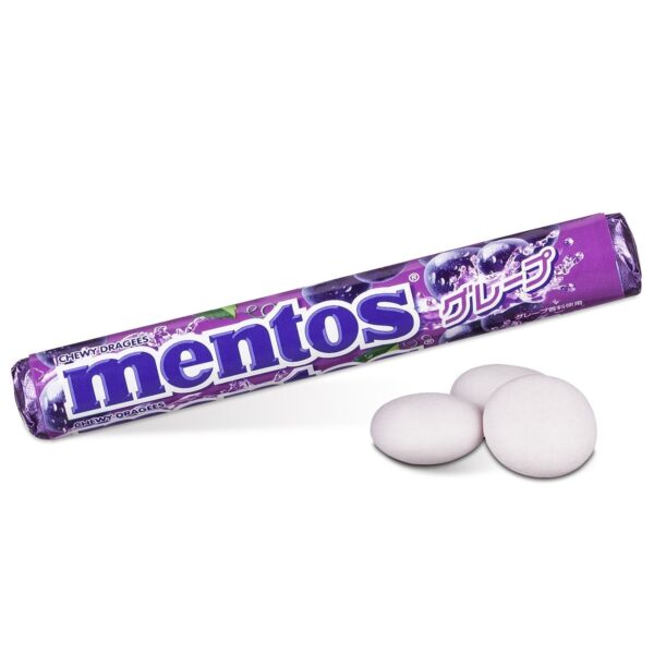 Mentos Grape Candy 37.5g (Japan)