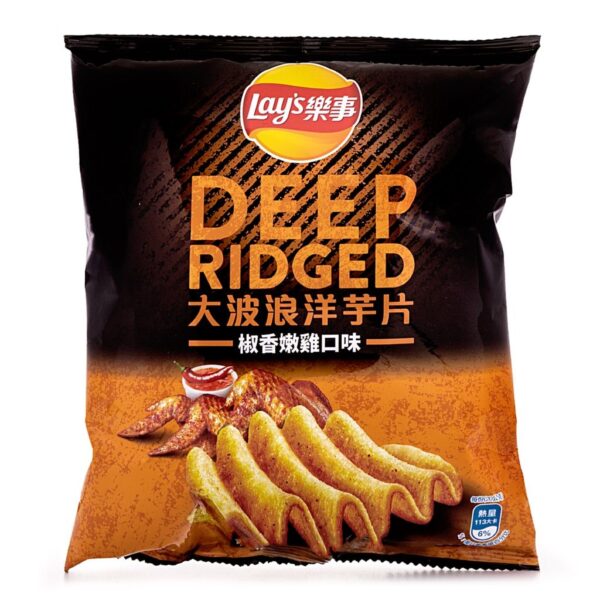 Lay's Deep Ridged Pepper Chicken 30g (Taiwan)