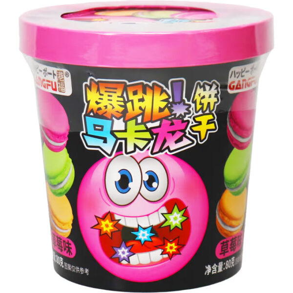 Gangfu Macaron Strawberry Flavor 80g (China)