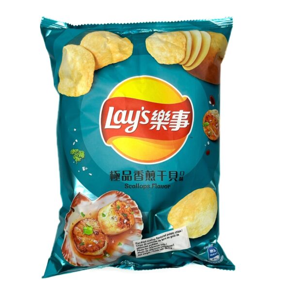 Lays Scallop Chips 60g (Taiwan)