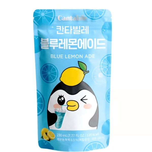 Cantabile Blue Lemon Ade Pouch Drink 230ml (Korea)