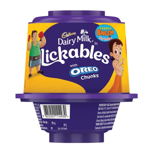 Cadbury Lickables with Oreo Chunks 20g