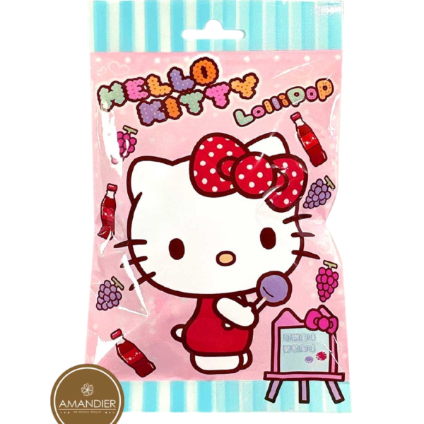Hello Kitty Lollipop Cola & Grape Flavor 78g (Taiwan)