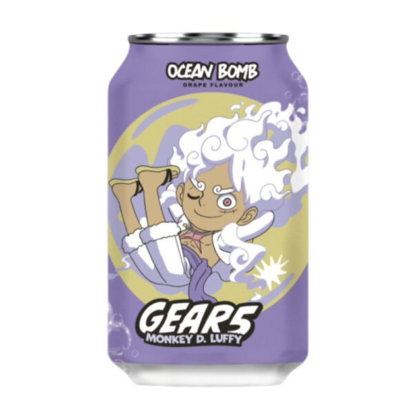 Ocean Bomb- One Piece Gear 5 Luffy Grape Flavor 330ml (China)