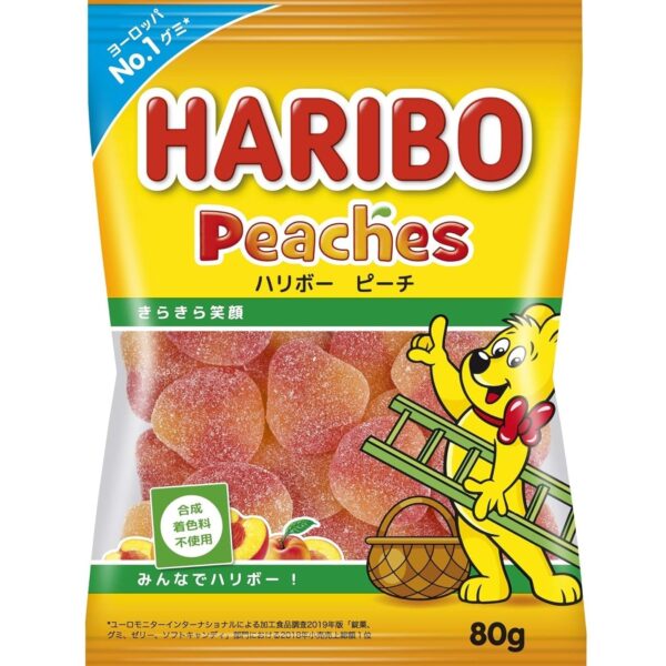 Haribo Peaches 80g (Japan)