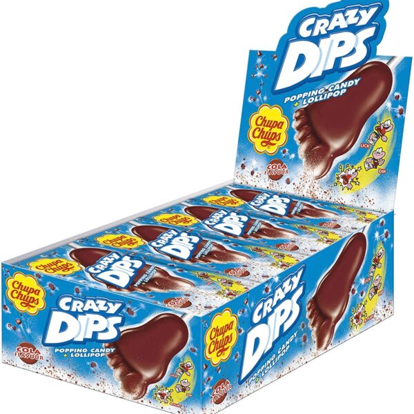 Chupa Chups Crazy Dip Cola 24pck (Netherlands)