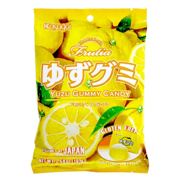 Kasugai Gummy Yuzu 102g (Japan)