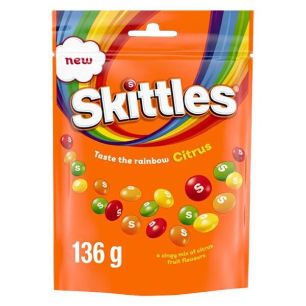 Skittles Citrus 136g (UK)