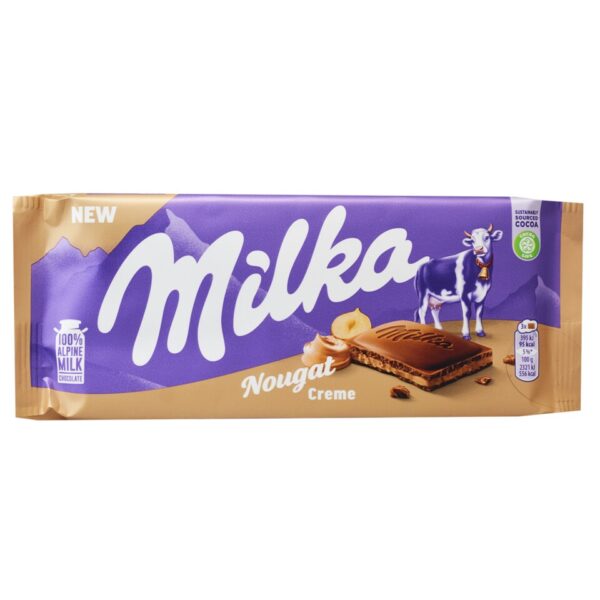 Milka Nougat Creme 85g (Germany)