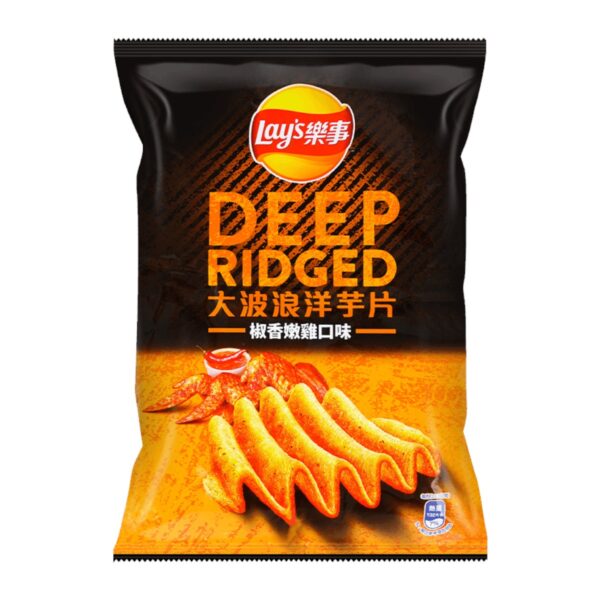 Lay's Deep Ridge Pepper Chicken 54g (Taiwan)