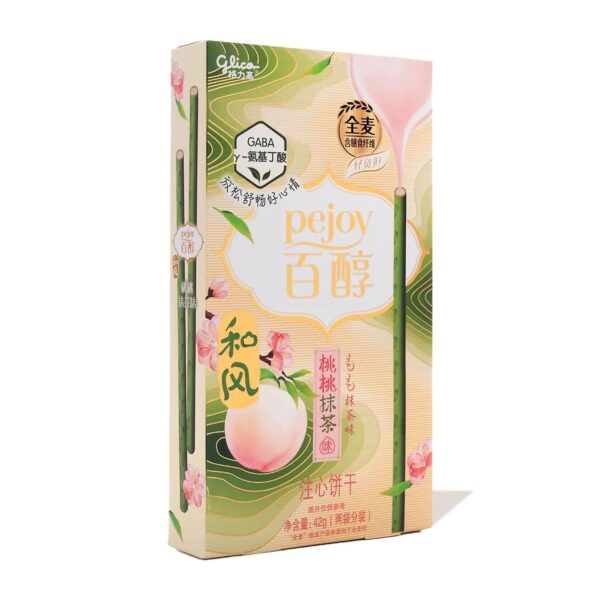Glico Pejoy Mild Peach & Matcha Flavor 42g (China)